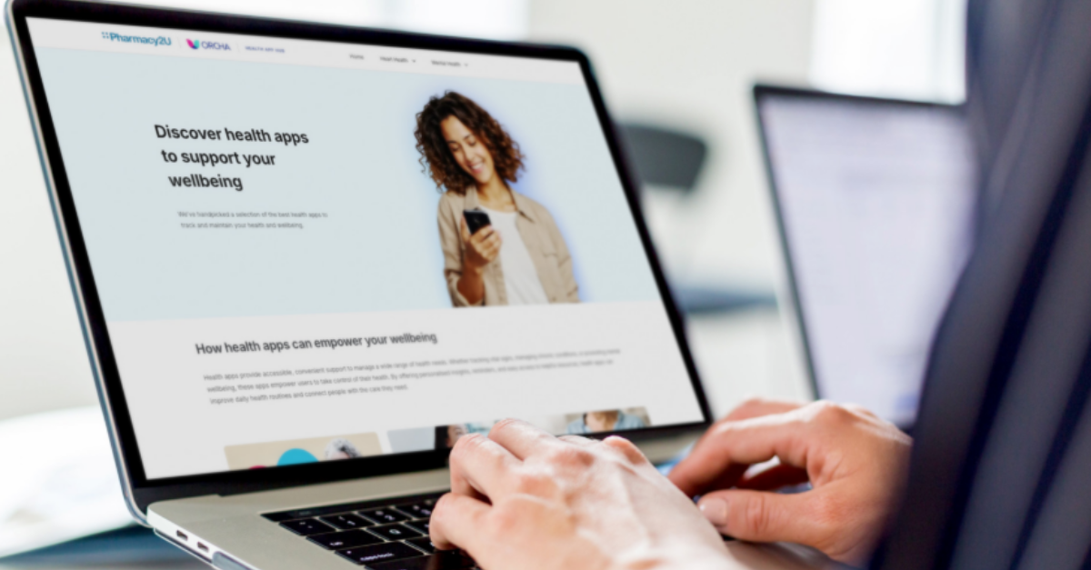 Pharmacy2U and ORCHA Launch Revolutionary Digital Health App Hub