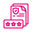 Compliance and Regulation outline - pink_compliant,security,protection,star,archive,quality