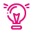 Innovation outline - pink_Light Bulb, idea, creativity, invention, concept