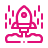 Innovation outline - pink_Rocket, space, exploration, progress, startup