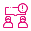 Problem Outline - PINK_communications,talk,people,problem,dialogue