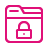 Security PINK_folder, protected, password, folders, private