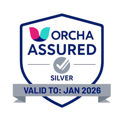 ORCHA Assured Silver Badge 01JAN26