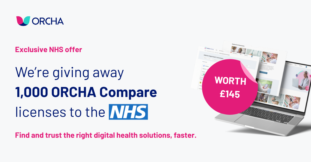 ORCHA Offers 1,000 Free Licences to Help the NHS Fast-Track Trusted Digital Health Adoption